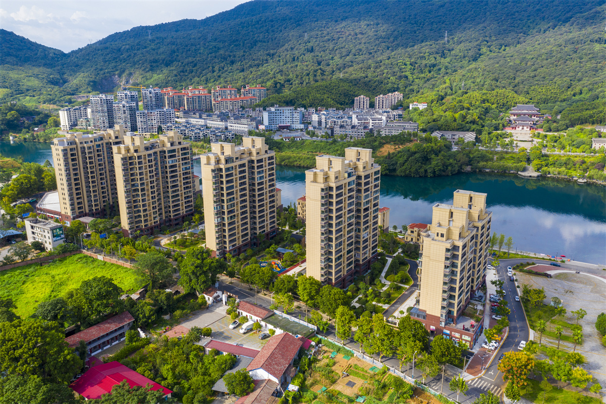 互湘·東江灣北院航拍圖